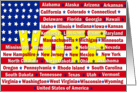 vote-American-election-flag card