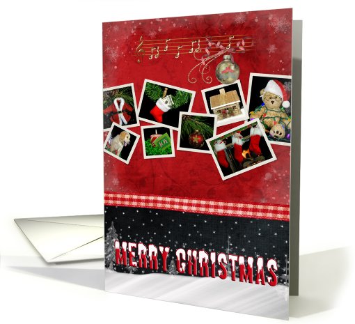 Christmas collage card (722938)