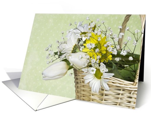 thank you-tulip basket card (773493)