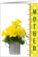 Mother’s Day-daffodil-vintage-bouquet card