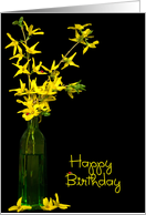 birthday-forsythia-ladybug-flower card