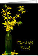 get well-forsythia-ladybug-flower card