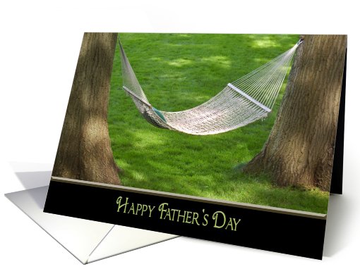 grandpa-Father's Day-holiday-hammock-tree-swing card (819186)
