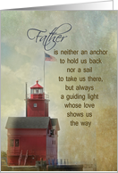 Father’s Day-nautical,maritime,lighthouse-vintage card