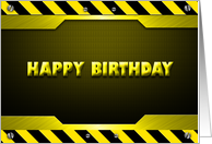 birthday-metal-like-yellow-caution card