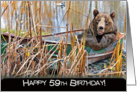 59th birthday-bear-humor-boat card