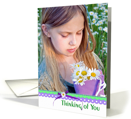 sister, daisy, thinking of you, girl, sneaker card (847571)