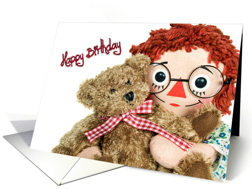 birthday-doll-teddy bear card (864039)
