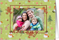 photo card, family, Christmas card