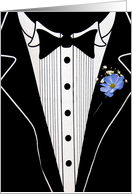 groomsman request, wedding, attendant, tuxedo, tux card