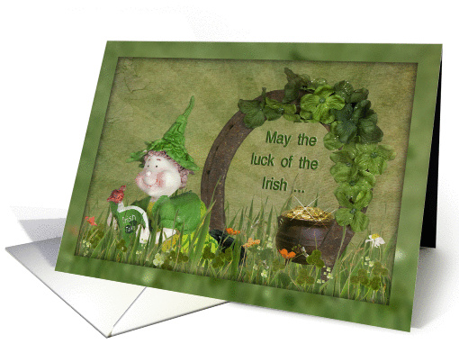 sister, St.Patrick's Day, Irish, leprechaun, shamrock, pot... (900820)