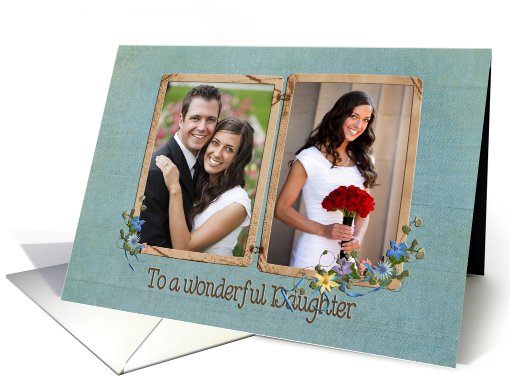 Vintage birthday photo card for Daughter card (917407)