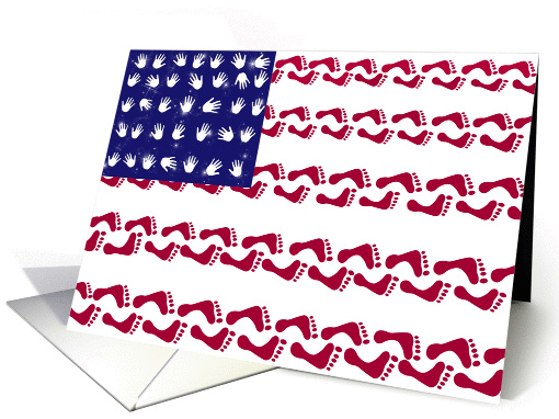4th of July party invitation card (933905)