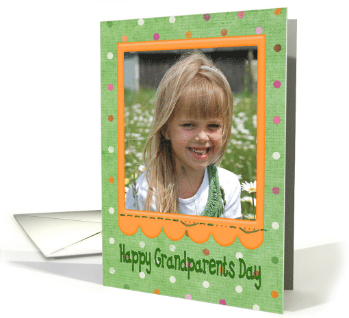 Happy Grandparents Day for grandpa photo card (941374)