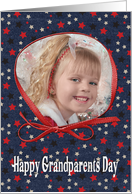 Happy Grandparents Day photo card for grandma card