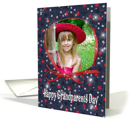 Happy Grandparents Day photo card for grandpa card (942611)