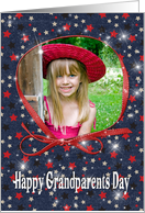 Happy Grandparents Day photo card for grandpa card