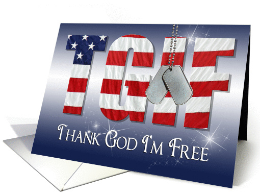 patriotic design with military dog tags card (954289)