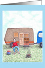Father’s Day-happy camping card