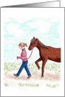 Encouragement-Walking with a friend card
