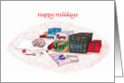 Happy Holidays-Love, Peace, Joy card