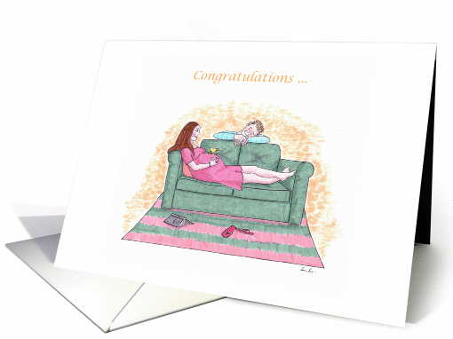Congratulations on your pregnancy card (1060649)