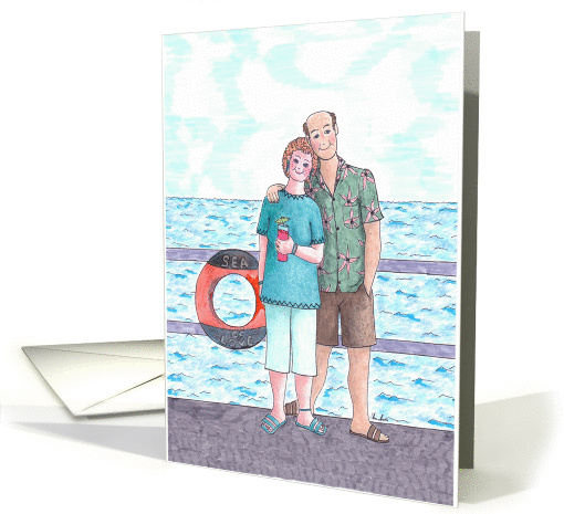 Happy Anniversary-Keep cruisin' the sea of love card (1262690)