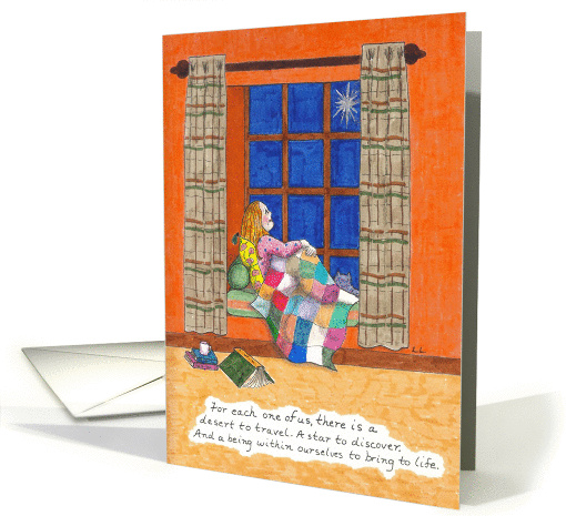Encouragement-We each have our own star to discover card (166624)