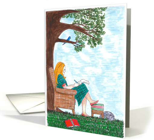 Hello-Handwriting instead of email card (220383)