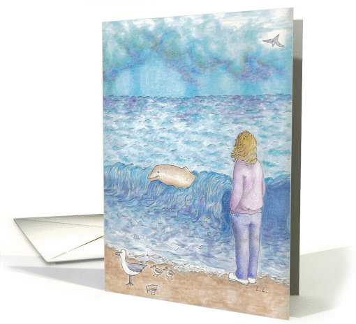 Encouragement-living happily ever after one day at a time card