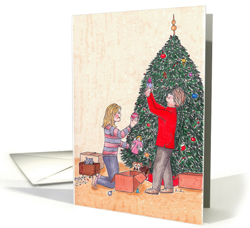 Merry Christmas Mom card (723915)