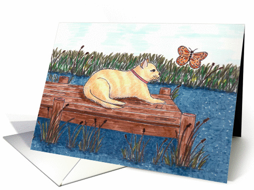 Sympathy on the loss of your cat card (846782)