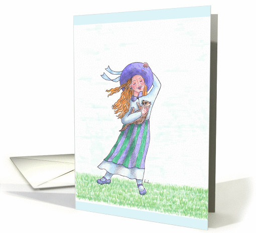 Aquamarine - March Birthday card (890153)