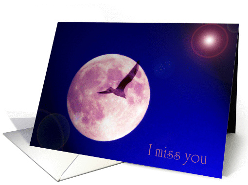 I miss you card (163402)