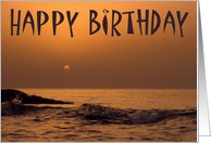 Happy Birthday card