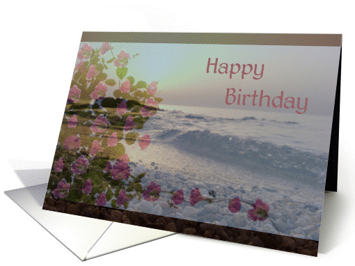 Happy Birthday ocean card (167243)