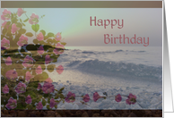 Happy Birthday ocean card