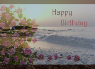 Happy Birthday ocean...