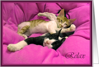 Relax card