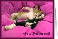 Gute Besserung card