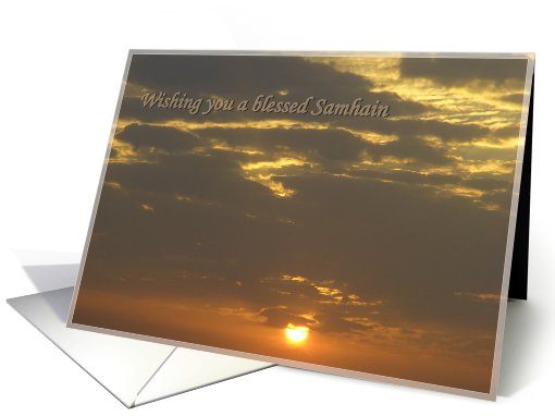 Blessed Samhain card (507257)