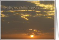 Blessed Samhain card