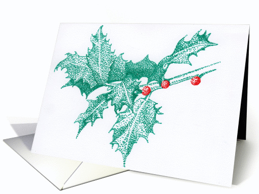 Holly card (164083)