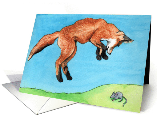Pouncing Fox card (164211)