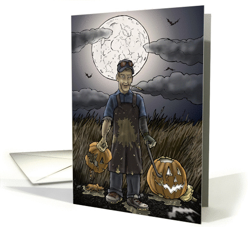 Pumpkin carver card (283286)