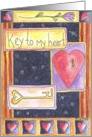 Key To My Heart card