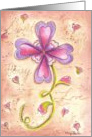Valentine Flower card