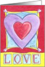 Love Heart card