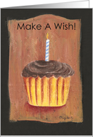 Birthday Cupcake (Make A Wish!) card