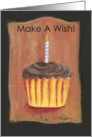 Birthday Cupcake (Make A Wish!) card